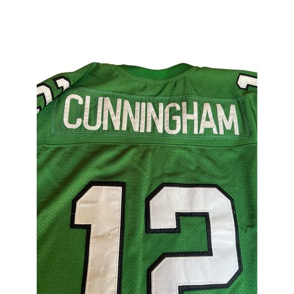 100% Authentic Randall Cunningham Mitchell & Ness 1992 Eagles Jersey Size 60 4XL - Picture 7 of 16